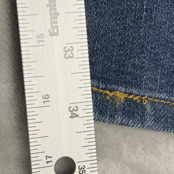 Vintage Y2K 2009 Deadstock NWT Levis 550 Blue Denim Jeans 36x34 Relaxed Fit - Picture 9 of 11